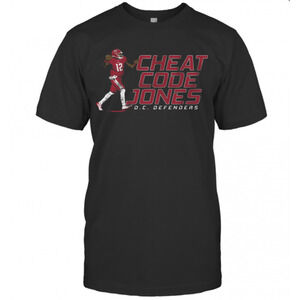 Cheat Code Jones Dc Defenders T-Shirt